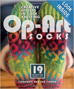 Op-Art Socks by Stephanie van der Linden